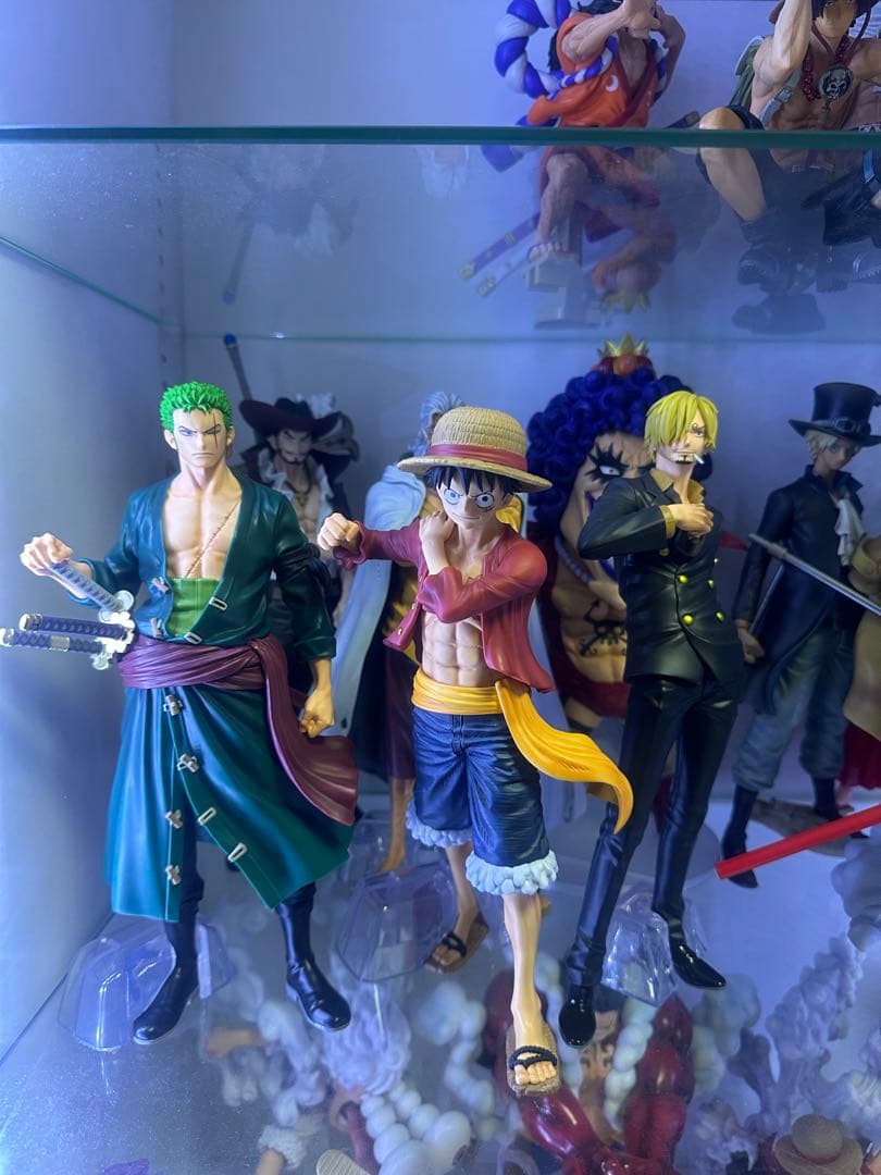 ワンピース 一番くじ 試練のその先へ ルフィ ゾロ サンジ フィギュア