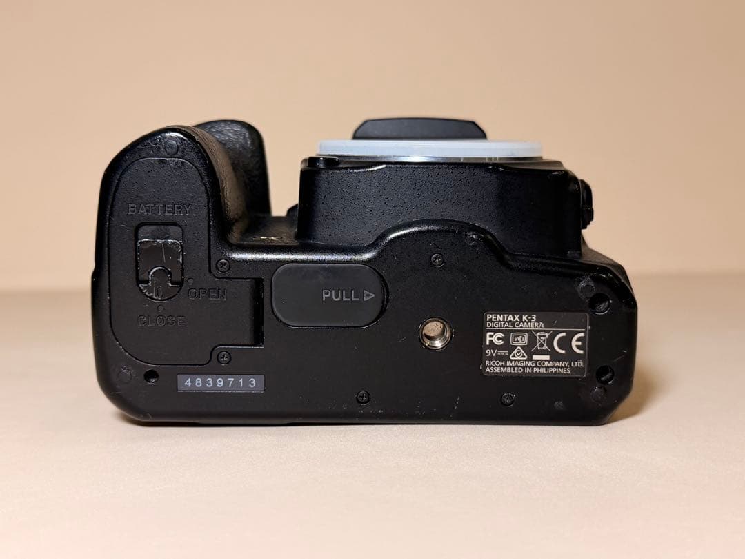 【月末特別セール】 PENTAX K-3 ボディ＋縦位置グリップ