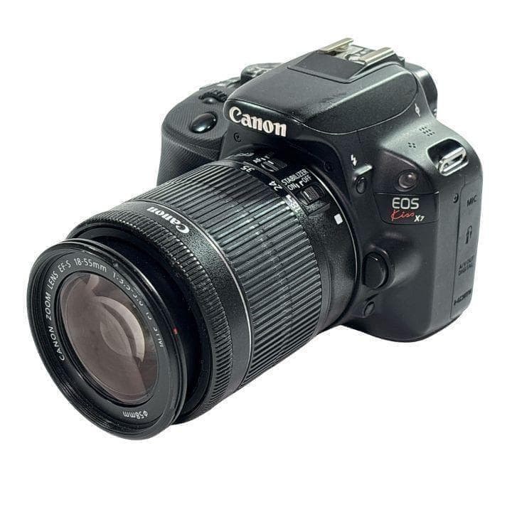 【最終値下げ】Canon Kiss X7 手ぶれ補正⭕️軽量小型 付属品多数！