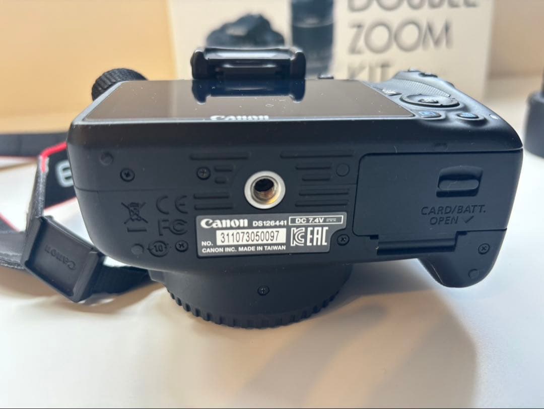 【＋α付き】Canon EOS KISS X7 ダブルズームキット