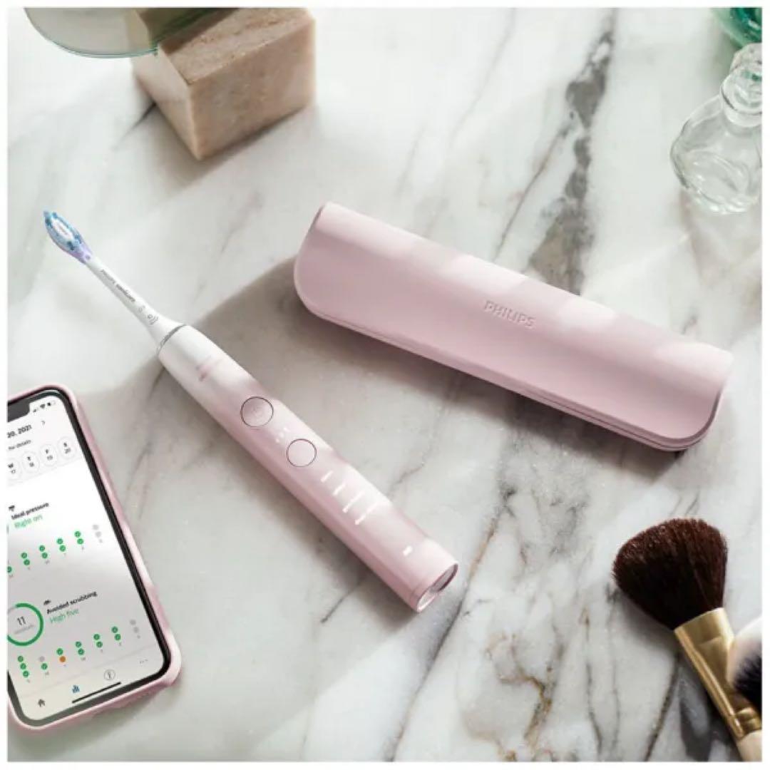 電動歯ブラシ ダイヤモンドクリーン ピンクホワイト HX9911/81