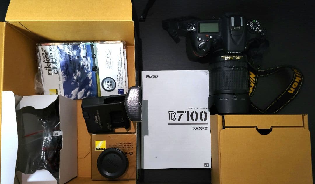 【美品】Nikon D7100 VR 18-105mmキット【元箱付き】