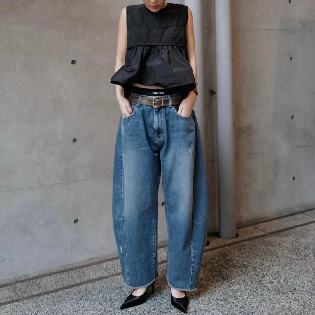 MACHATT マチャット　カーブデニム　36 新品未使用 machatt マチャット カーブデニム 36 - メルカリ