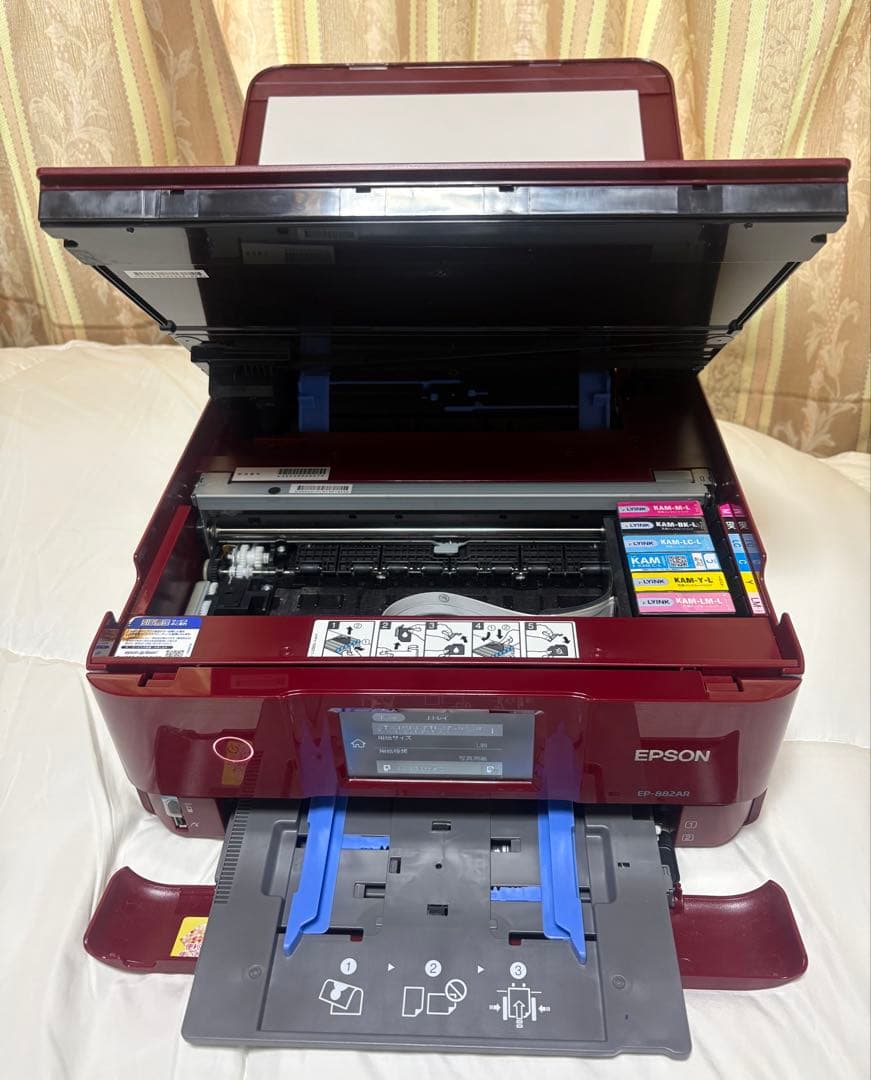 EPSON インクジェットプリンター EP-882AR 複合機 ジャンク品 - メルカリ