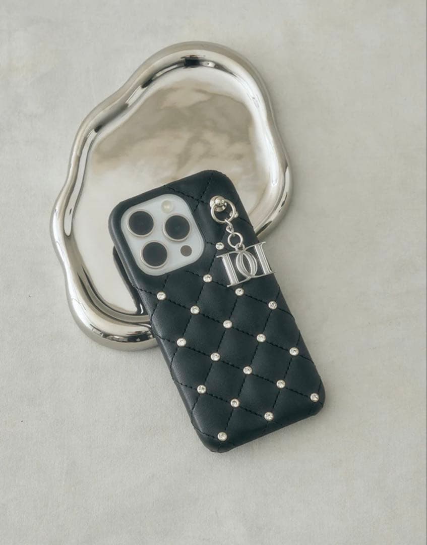 ダーリッチ キルティングビジューDDチャーム iPhone16 スマホケース キルティングビジューDDチャームiPhoneケース – Darich (ダーリッチ)