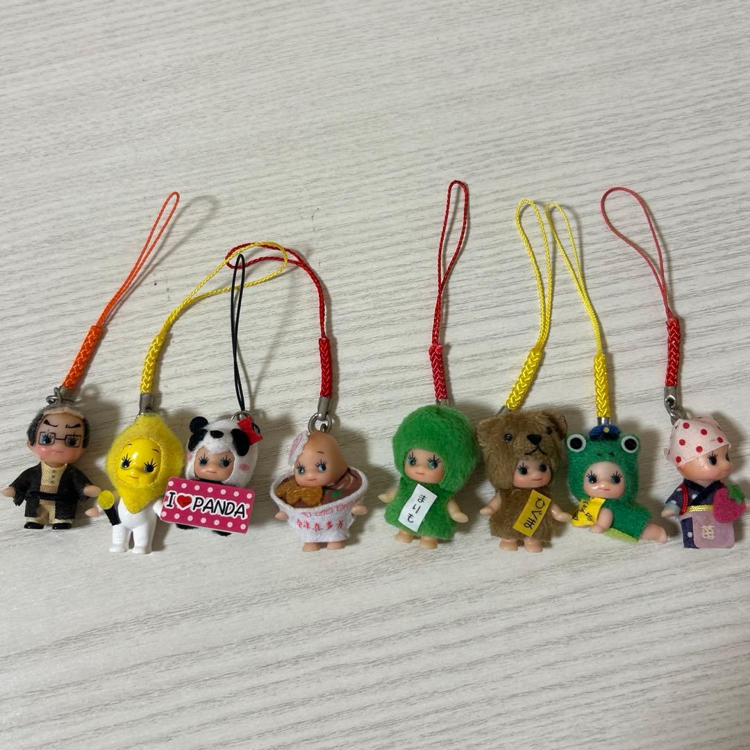 キューピー ご当地 めちゃイケ ストラップ 8個セット - メルカリ