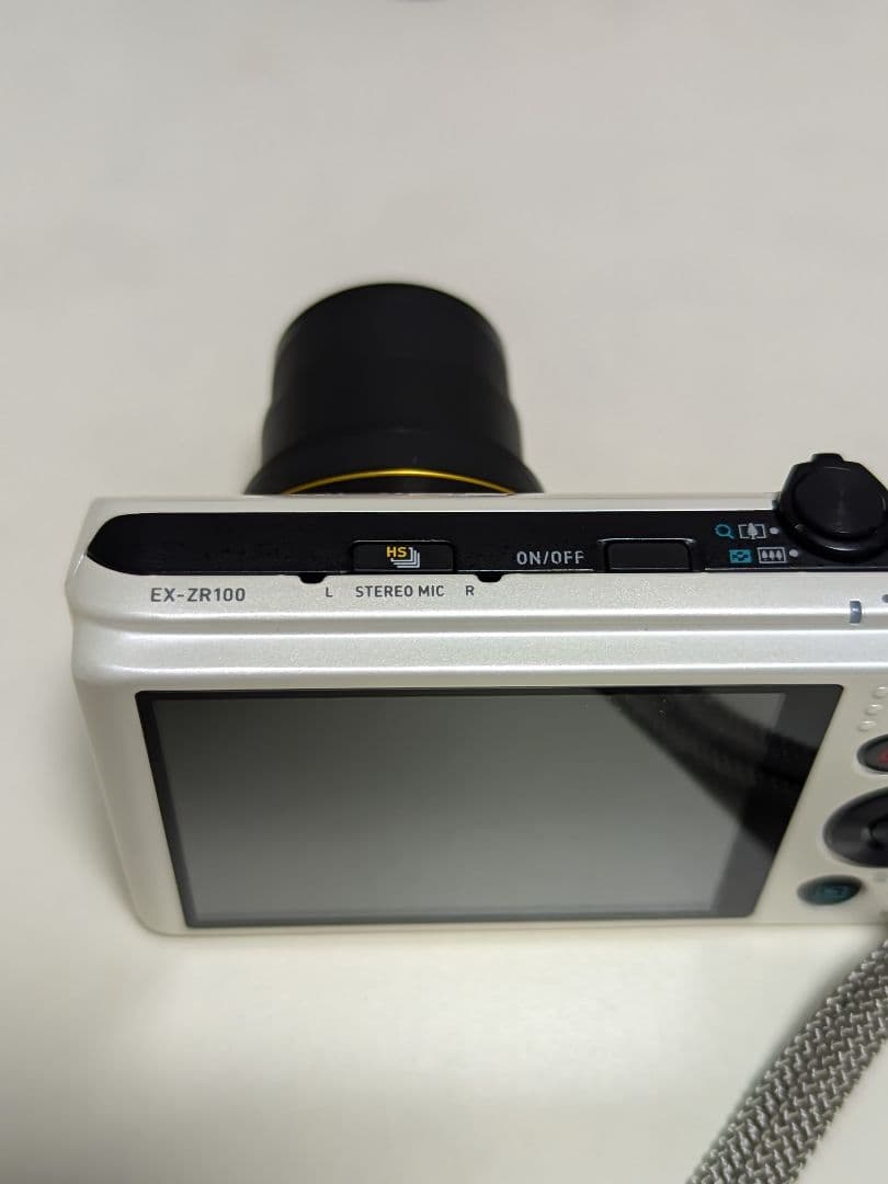 CASIO EX-ZR100 高速連写 光学12.5倍ズーム 美品