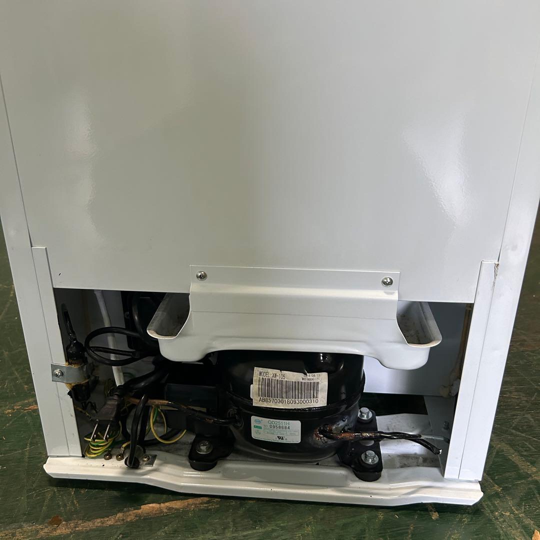 130業務用 冷蔵ショーケース オフィスコンビニ XW-105 左右開き 小型