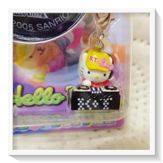 未使用】激レア レコードショップ限定 DJキティ 携帯クリーナー付