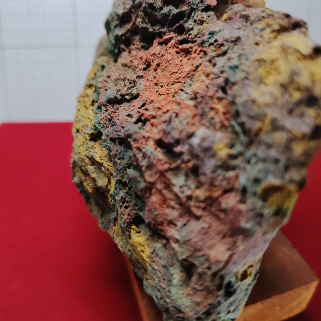 多彩な色の自然石（津軽錦石）原石、管理No．71238台除く