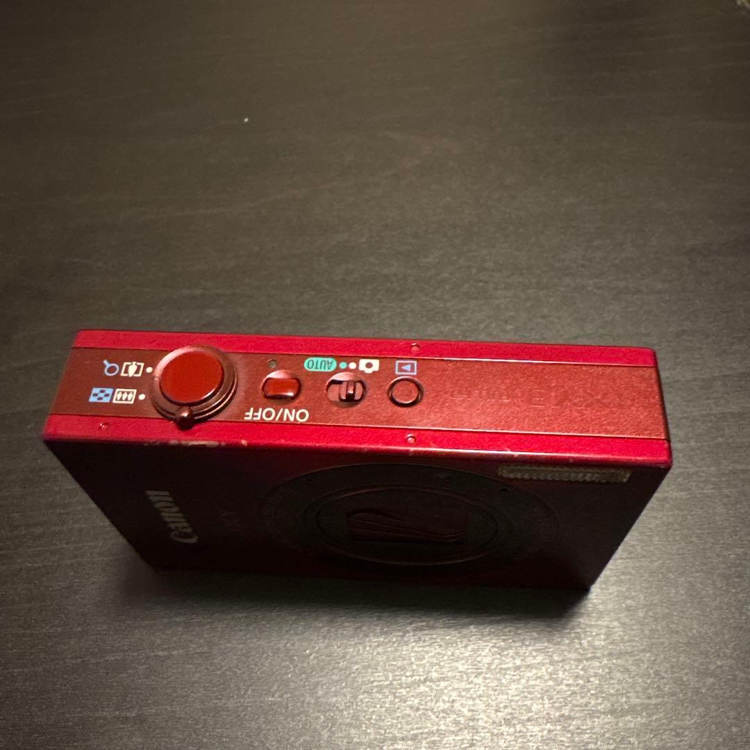 Canon IXY3 PC1736デジタルカメラ レッド