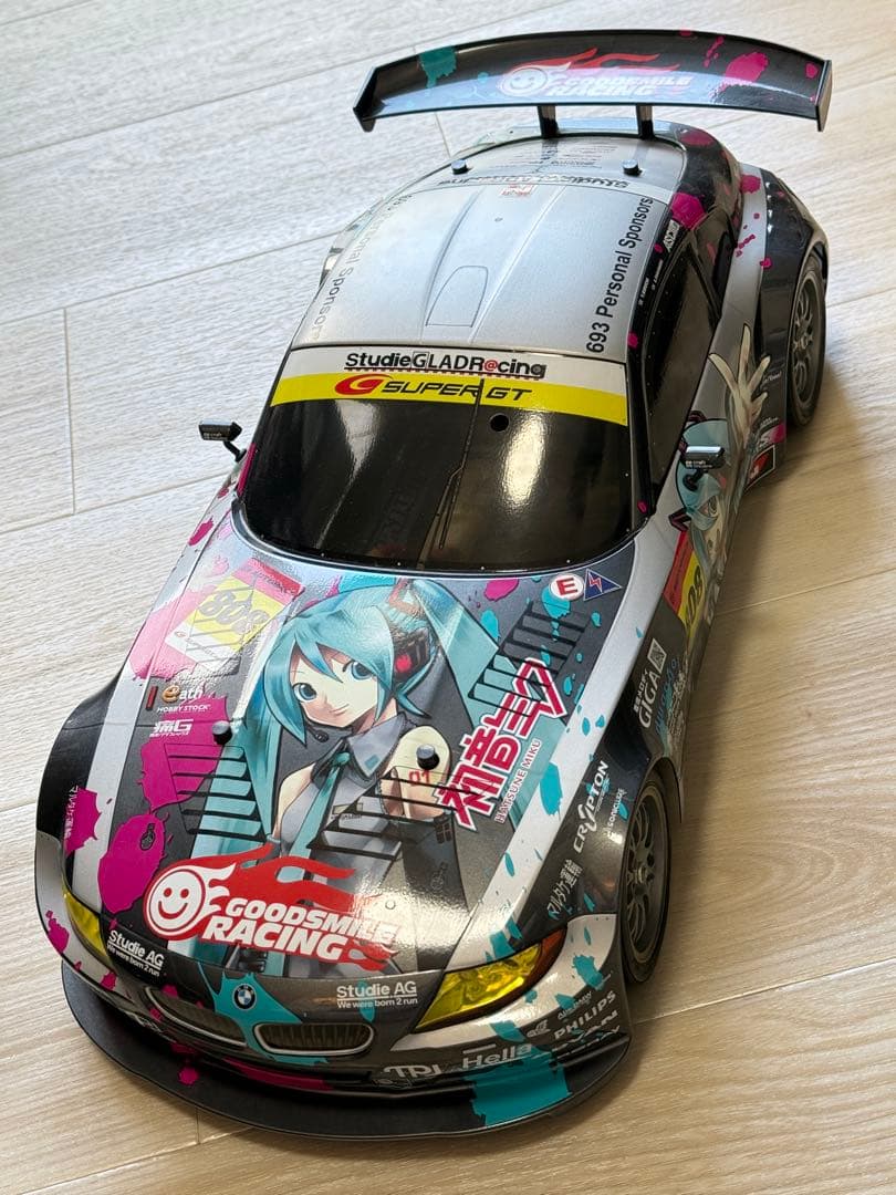 極美品】RCラジコンボディ 1/10 タミヤ BMW 初音ミク Z4ボディ - メルカリ