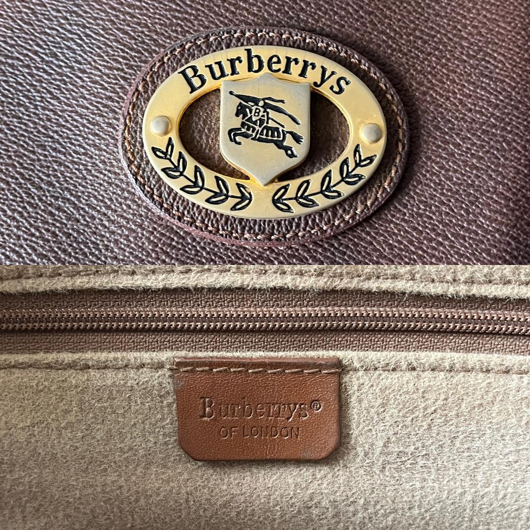 美品☆Burberrys ノバチェック シャドーホース 2way ブリーフケース