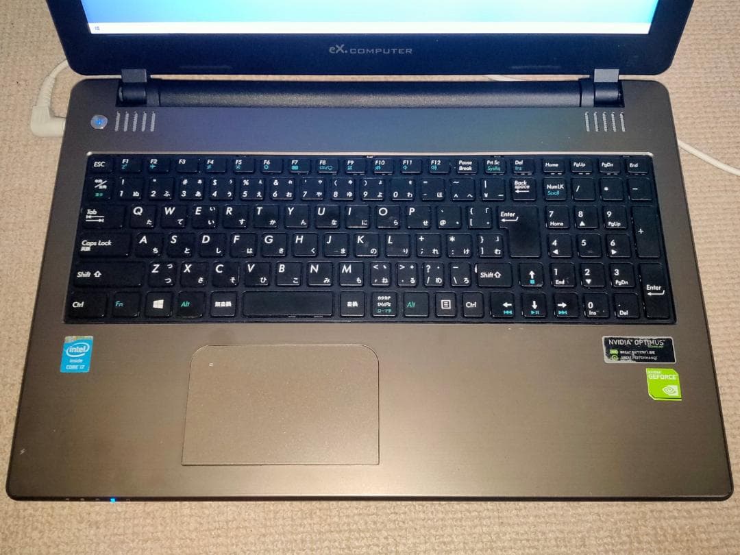 ツクモ eX.computer N1541J SSD搭載 Webカメラ 訳あり