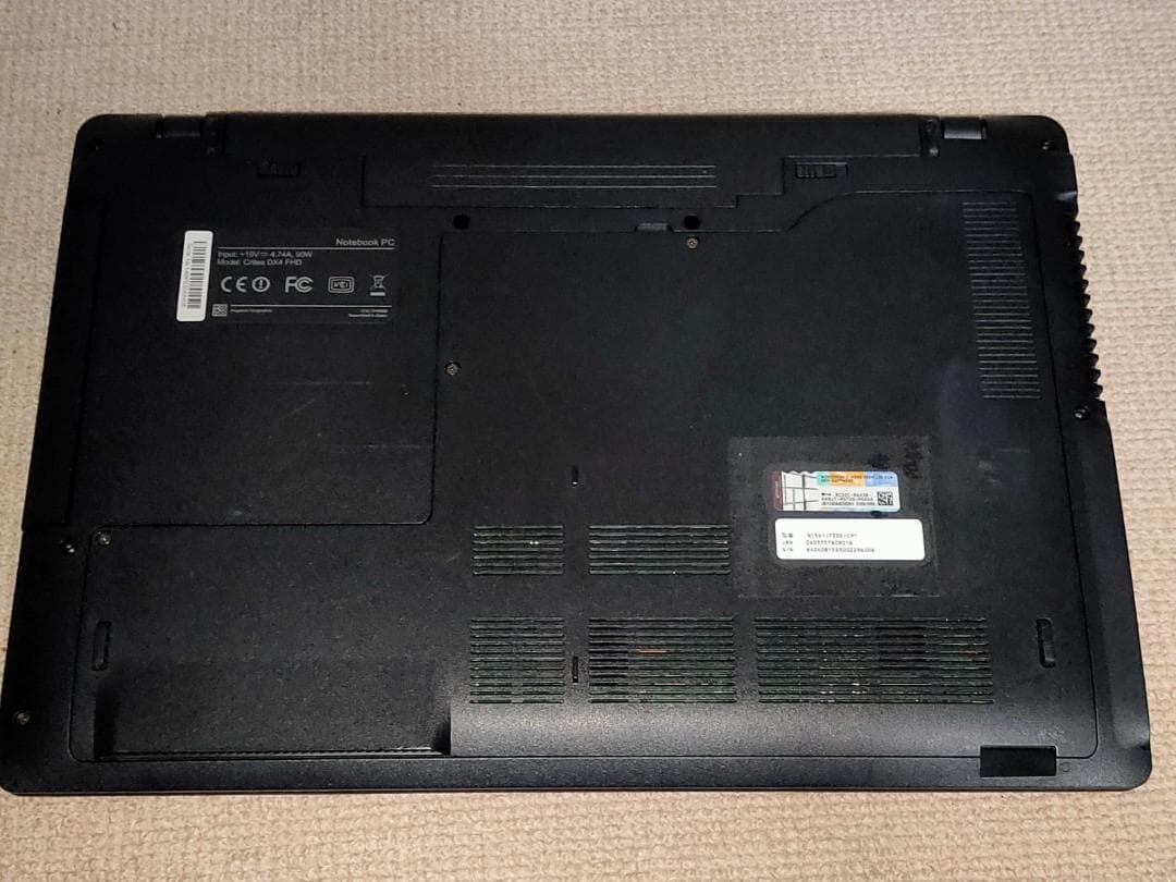 ツクモ eX.computer N1541J SSD搭載 Webカメラ 訳あり