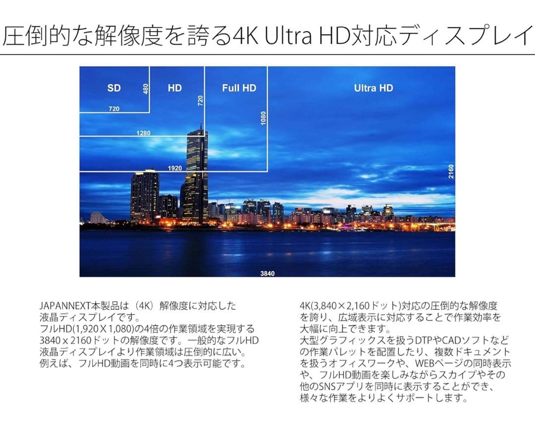 50インチ 4K UHD 液晶テレビ JN-VT5000UHDR
