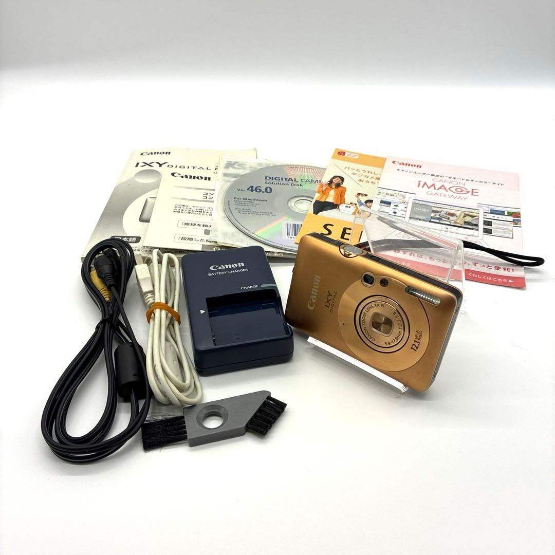 【美品】Canon IXY DIGITAL 210 IS ゴールド　動作確認済