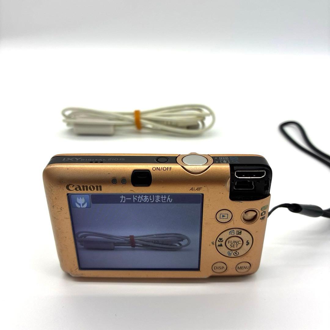 【美品】Canon IXY DIGITAL 210 IS ゴールド　動作確認済