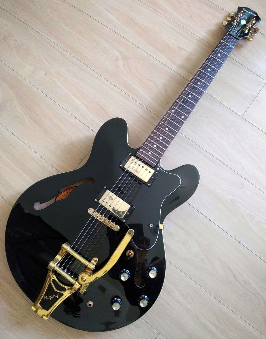 Epiphone DOT YEC bigsby エピフォン 335 セミアコ - メルカリ