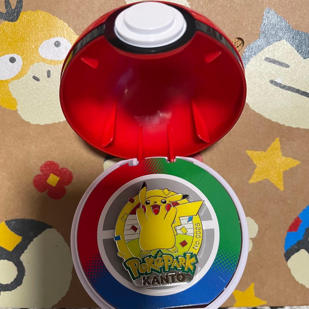 ポケパーク カントー ピカチュウ ピンバッジ No.0025 - メルカリ