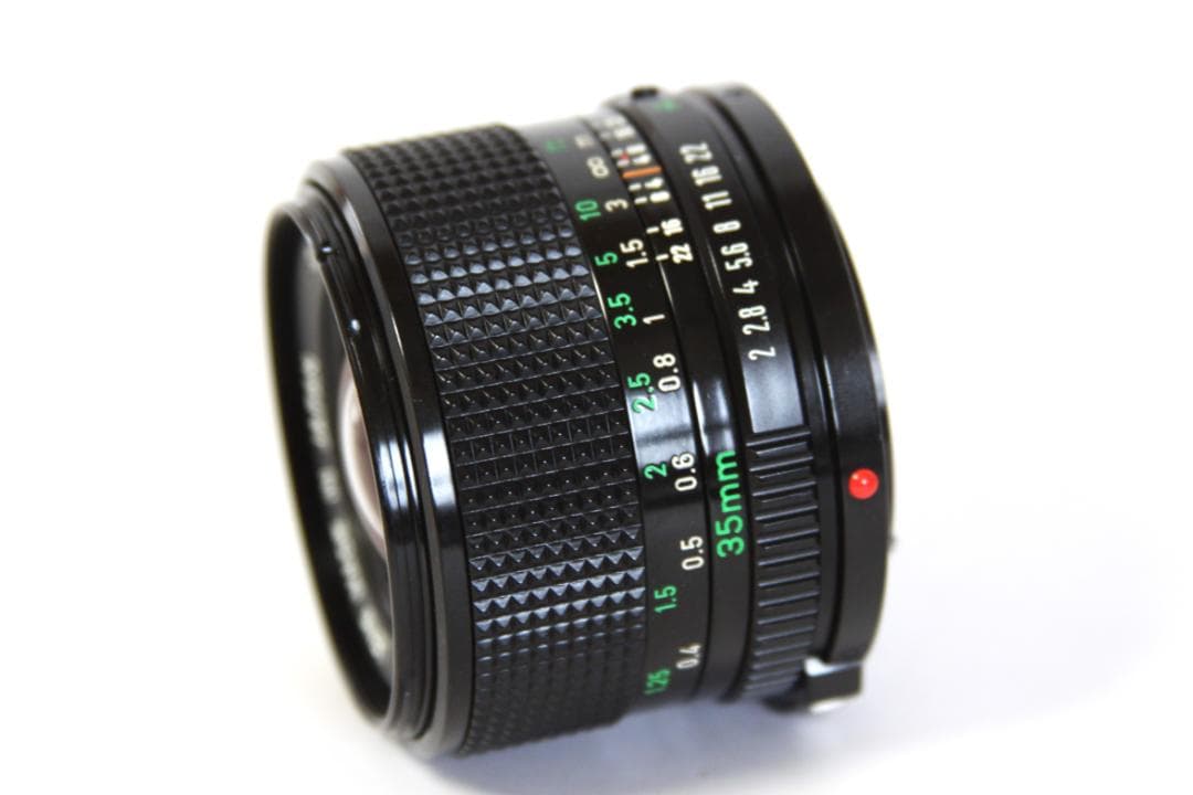 【美品】Canon NEW FD 35mm F2 キャノン