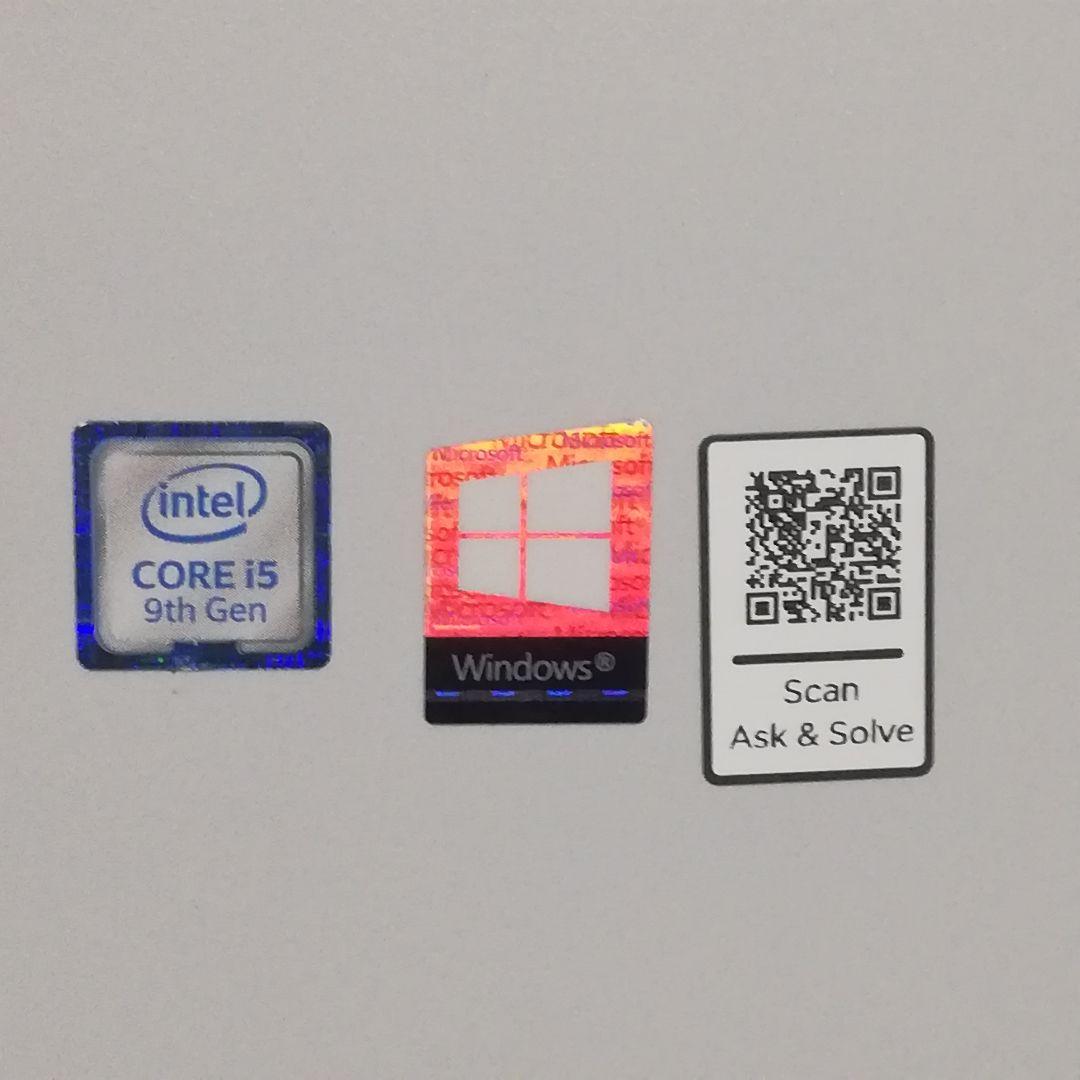 レノボ 超狭枠24インチ i5-9400T 16GB　SSD512+HDD1TB