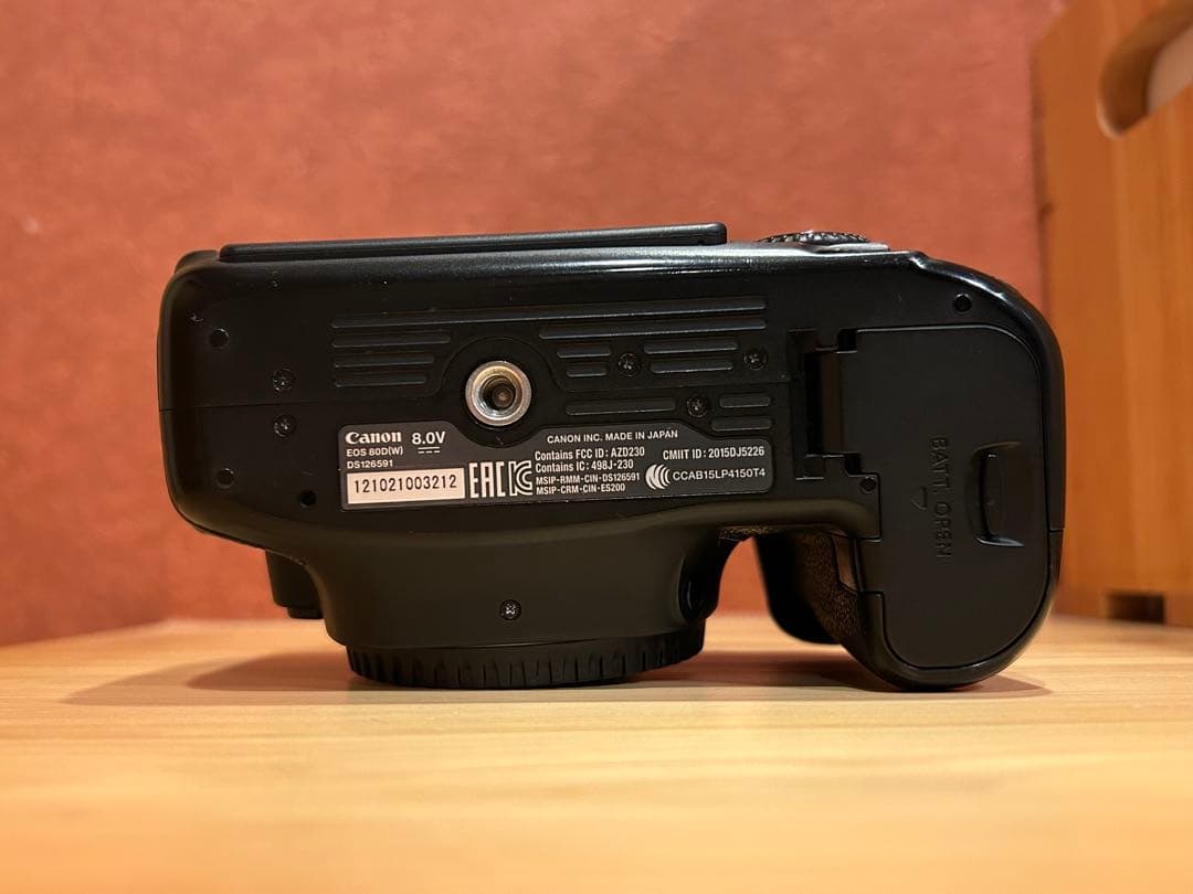 Canon EOS80d ボディ本体　おまけ本付き
