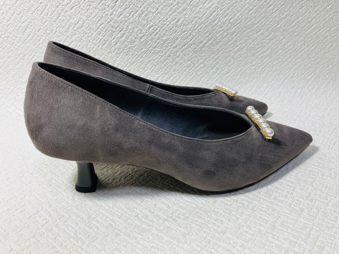 SH22◇新品◇Le Talon ルタロン 5cmパールラインパンプス 23.5 - メルカリ