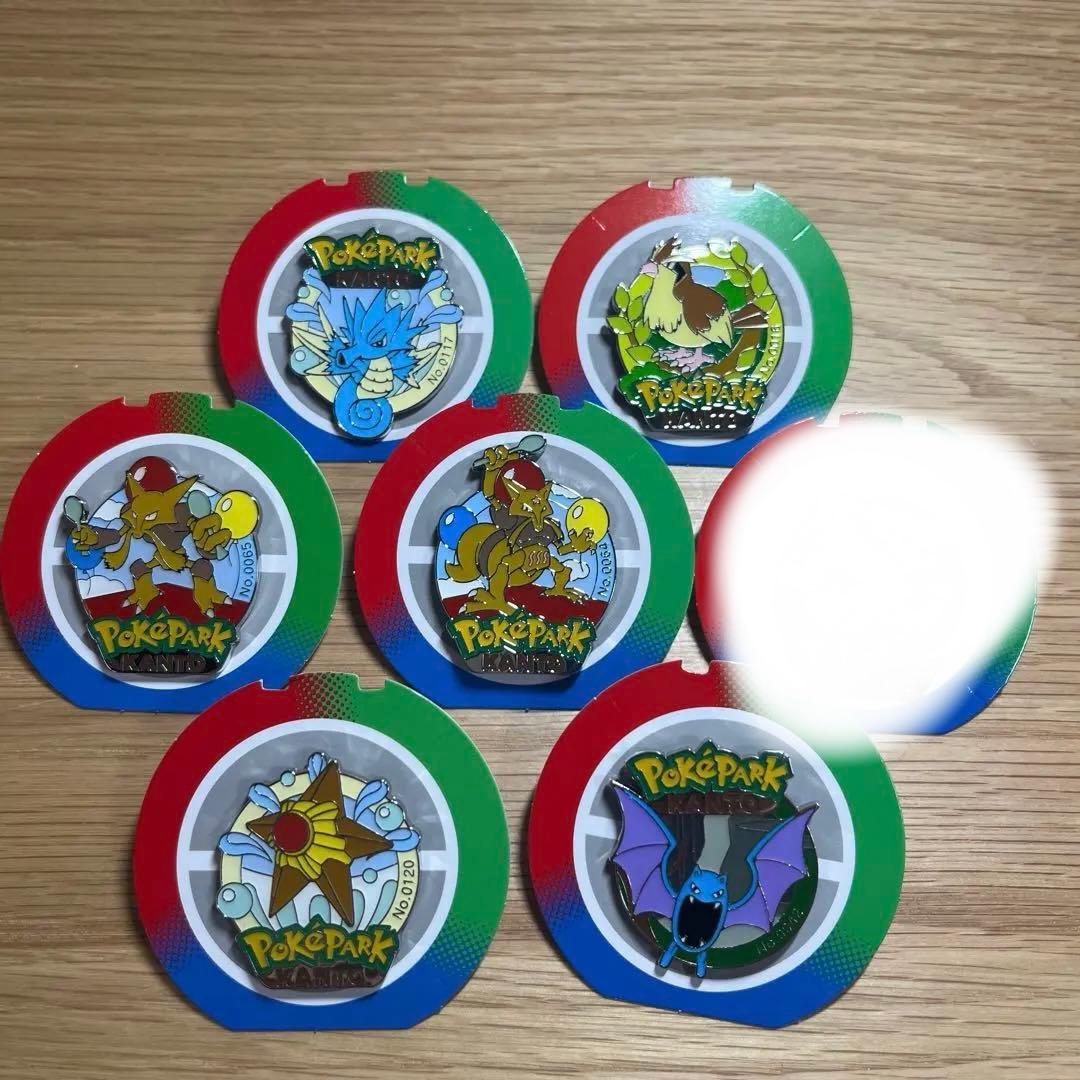 値下げ］ポケモン ピンズ 6個セット ポケパークカントー限定 - メルカリ