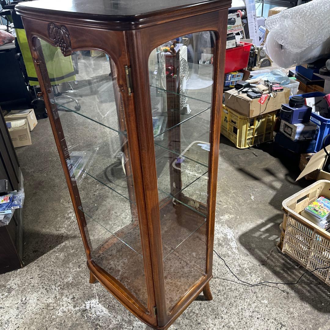 プ*ア様 松永公房カンティーニュ・キュリオケース530飾り棚ガラス