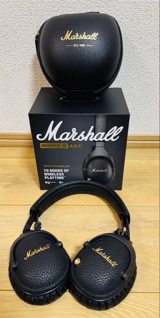 美品Marshall Monitor III A.N.C.&EarProfit付
