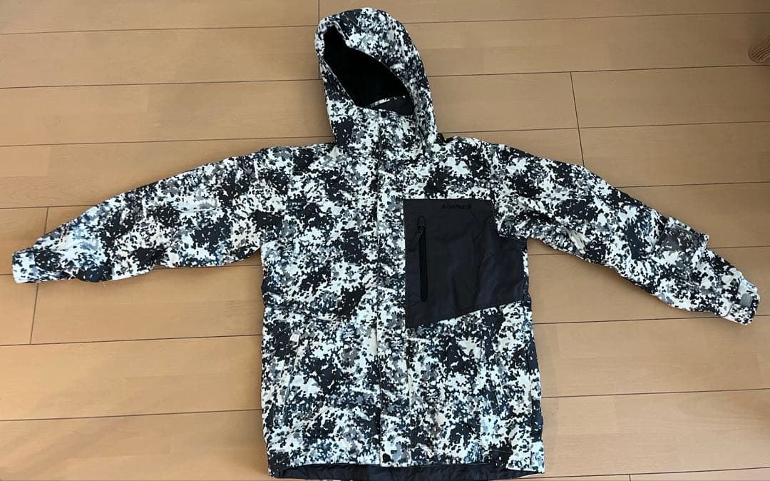 kissmark キスマーク　スノボウエア上下、ゴーグルセット迷彩柄　L kissmark キスマーク スノボウエア上下、ゴーグルセット迷彩柄 L