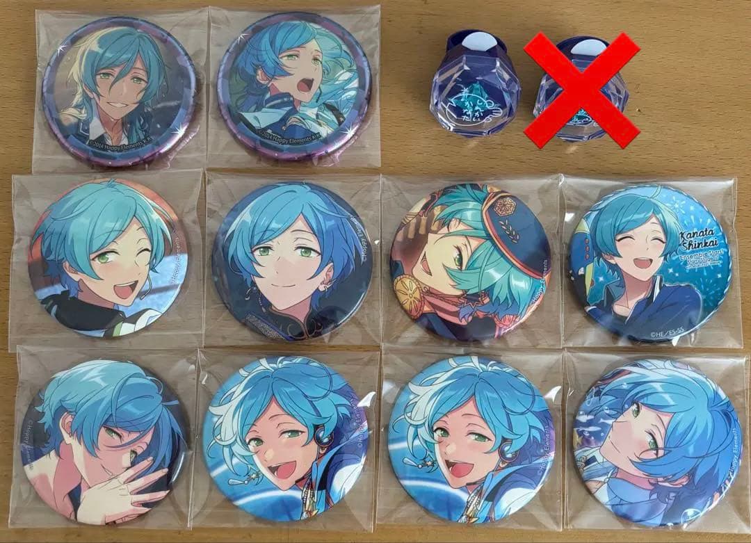 あんさんぶるスターズ あんスタ 缶バッジ リングライト 奏汰 翠 - メルカリ