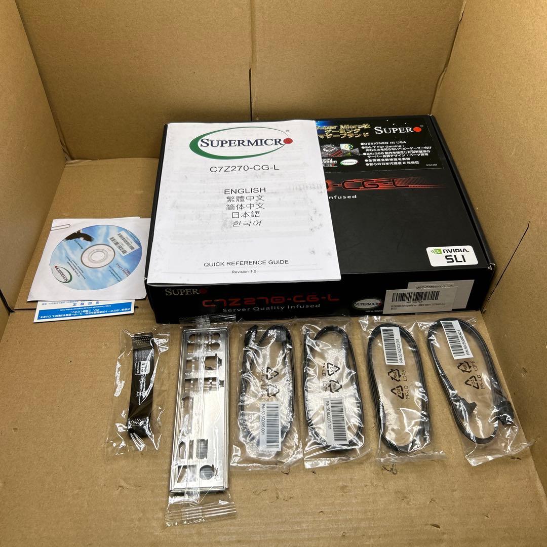 未使用マザボ　SuperO Core Gaming C7Z270-CG-L