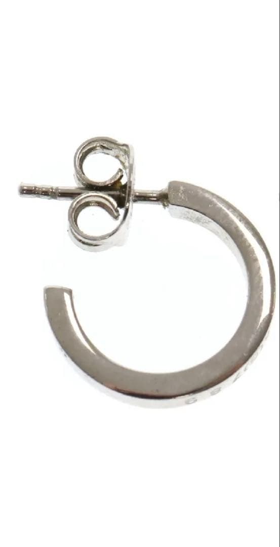 Martin Margiela（マルタンマルジェラ） フープピアス シルバー - メルカリ