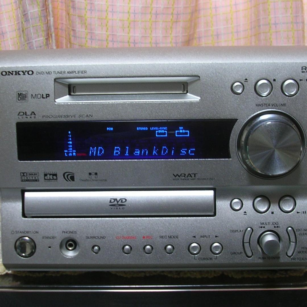 ＜整備品＞ONKYO FR-7GXDV 本体のみ+簡易リモコン付属