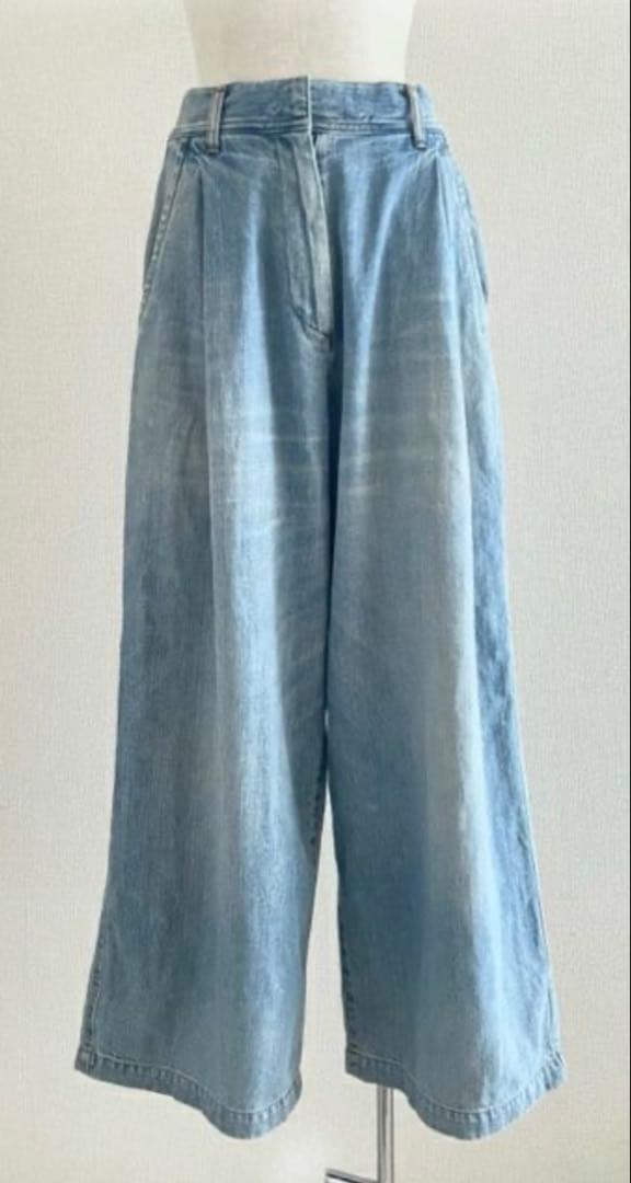 【新品未使用】yunahica×chieko ユナヒカ ワイドデニム０