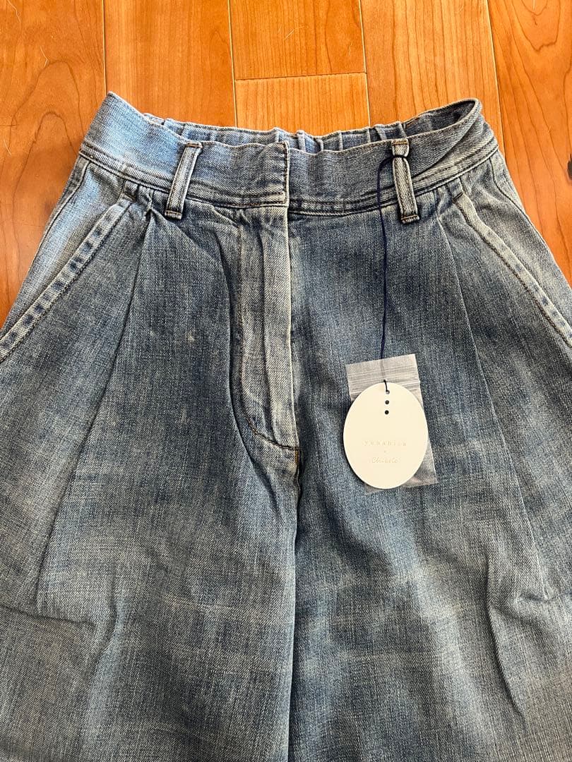 【新品未使用】yunahica×chieko ユナヒカ ワイドデニム０