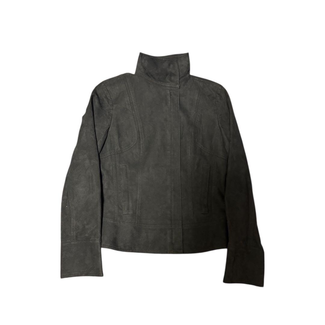 ekam 風 変形 レザージャケット ハイネック オピウム archive - メルカリ