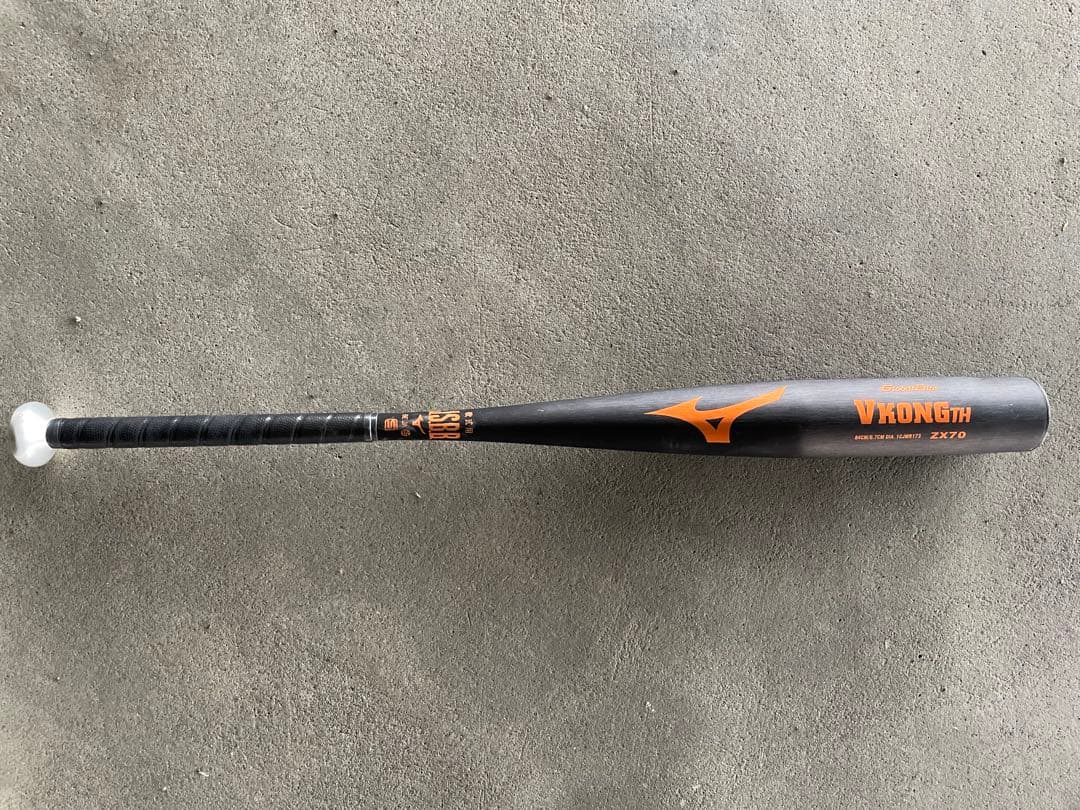 ヒデさん専用ミズノ軟式VコングTH野球金属バット - メルカリ
