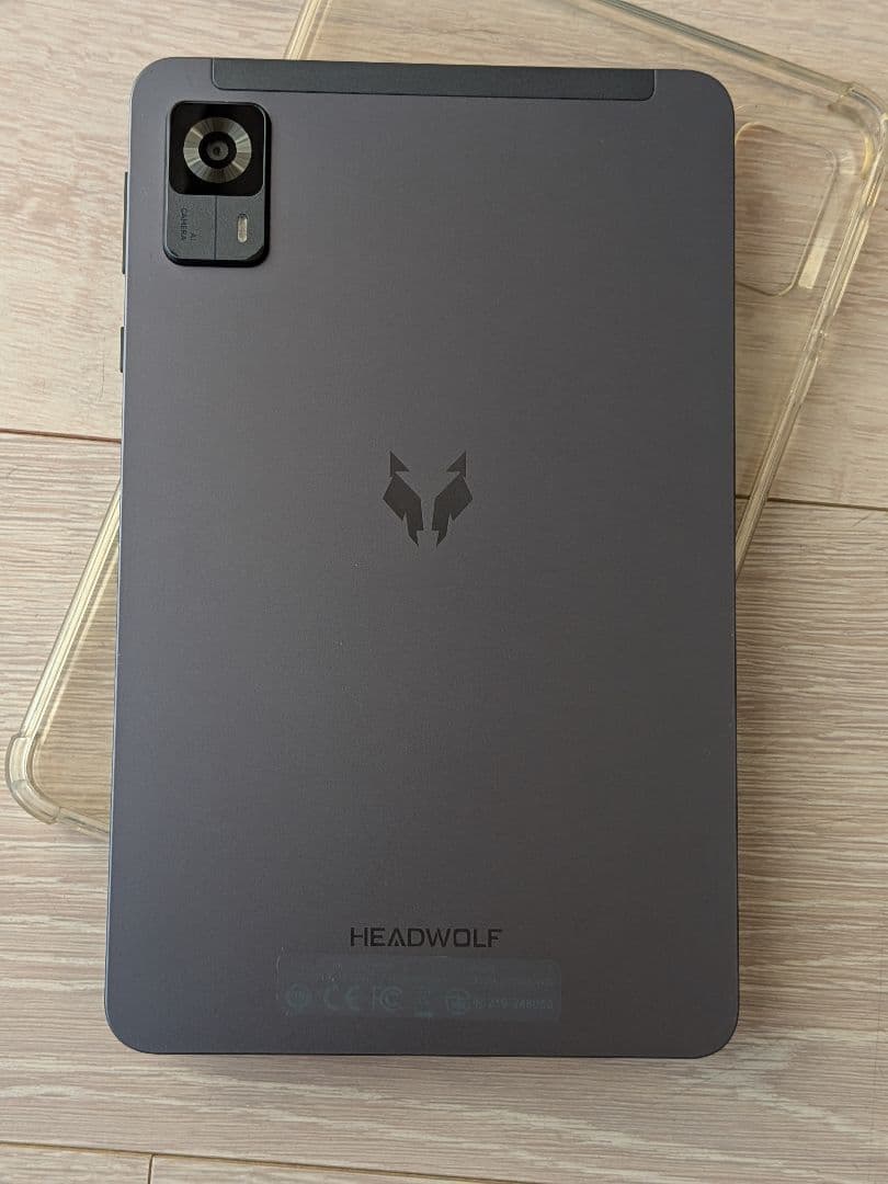 FPAD5 HEADWOLF Androidタブレット 本体 クリアケース付き