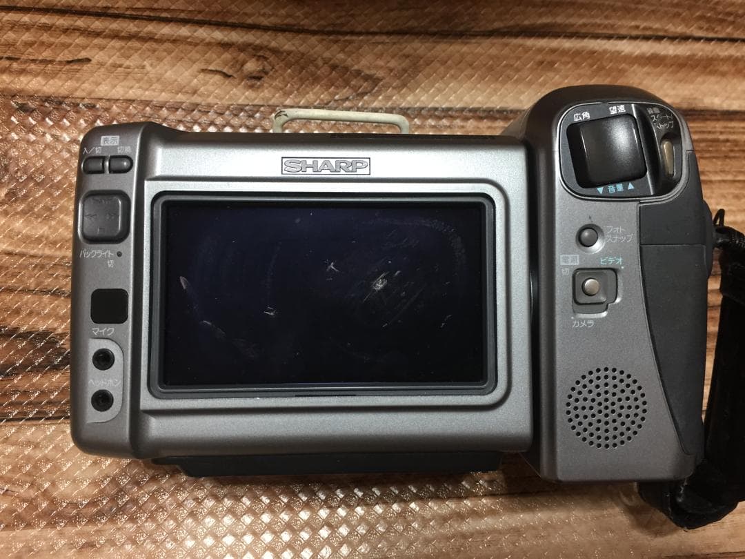 撮影再生ダビングOK　SHARP　VL-DH4000　付属品豪華　液晶大画面