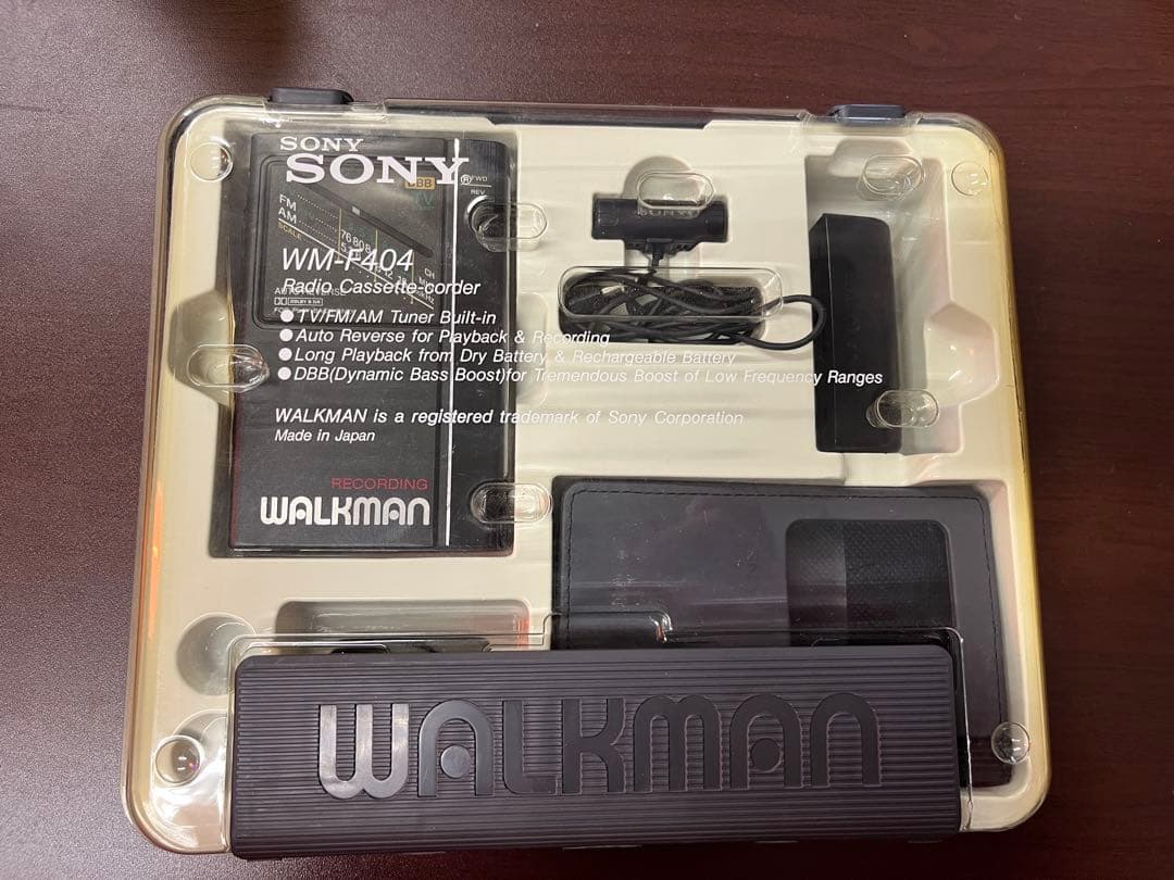 SONY WALKMAN WM-F404　ジャンク品