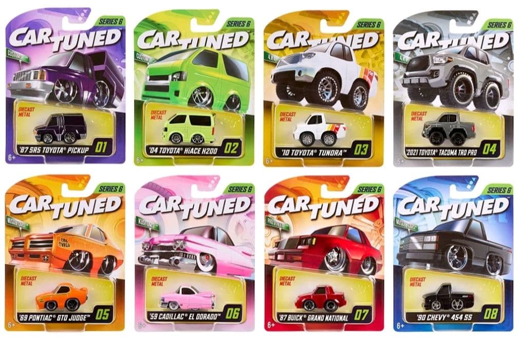 ☆ 「入荷ラスト」「日本未入荷」 CAR TUNED シリーズ6 8台セット