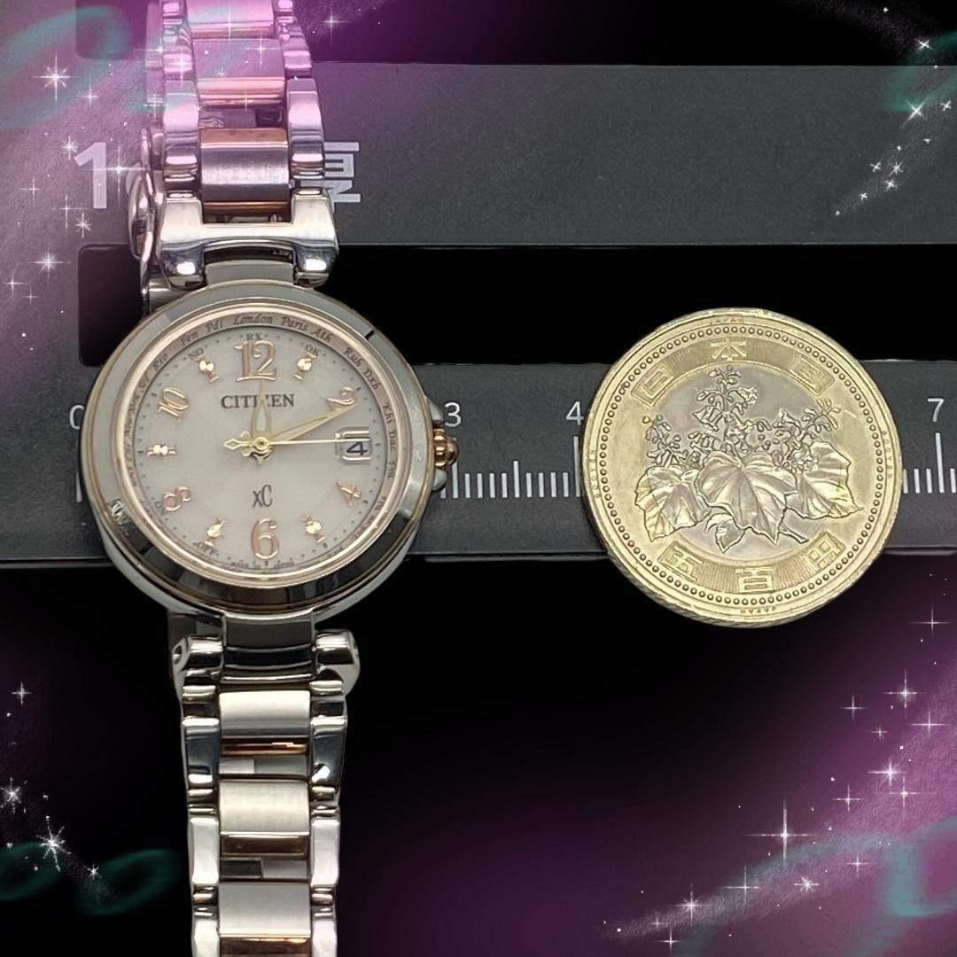 《美品 稼働品》 シチズン クロスシー レディース 腕時計 ハッピーフライト