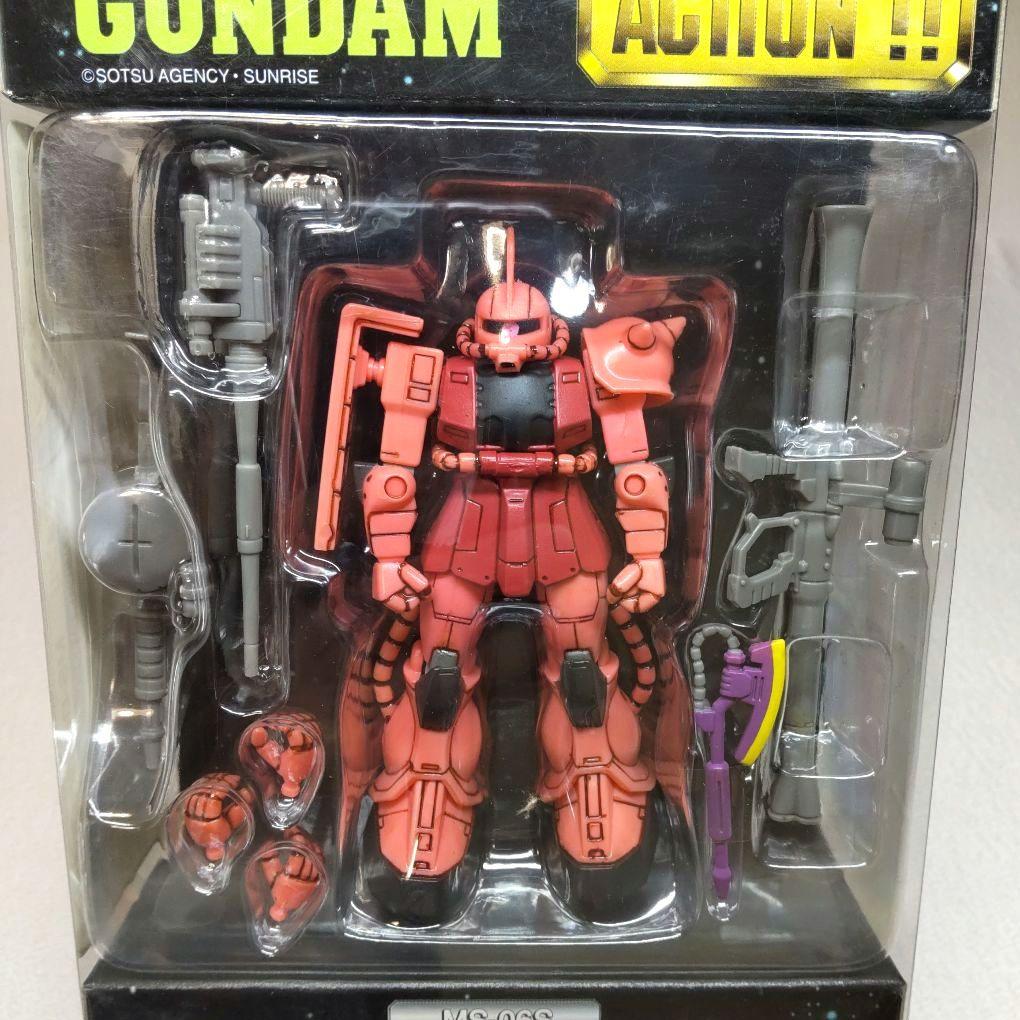 新品未開封〉MIA ザクⅡ シャア、ジョニー・ライデン、ギャビー