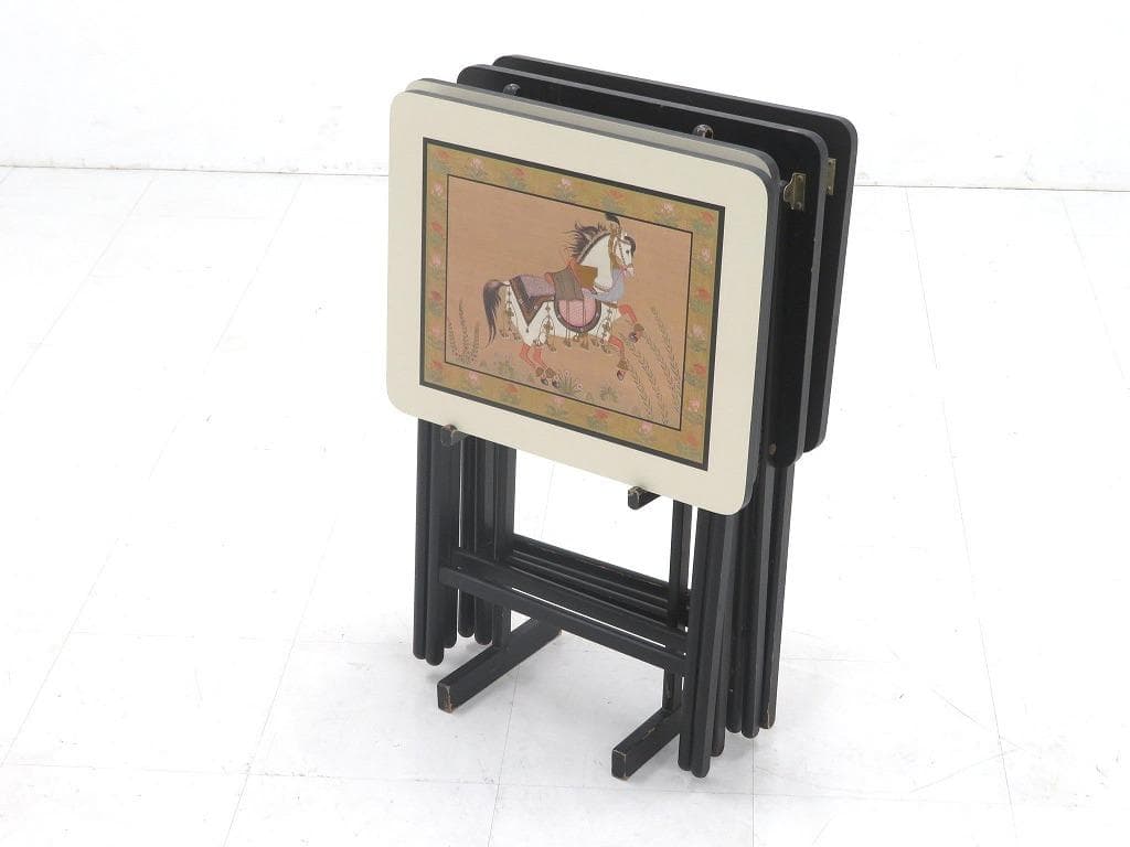 不詳/作者不詳/春景山水人物図/布袋屋掛軸HF-757