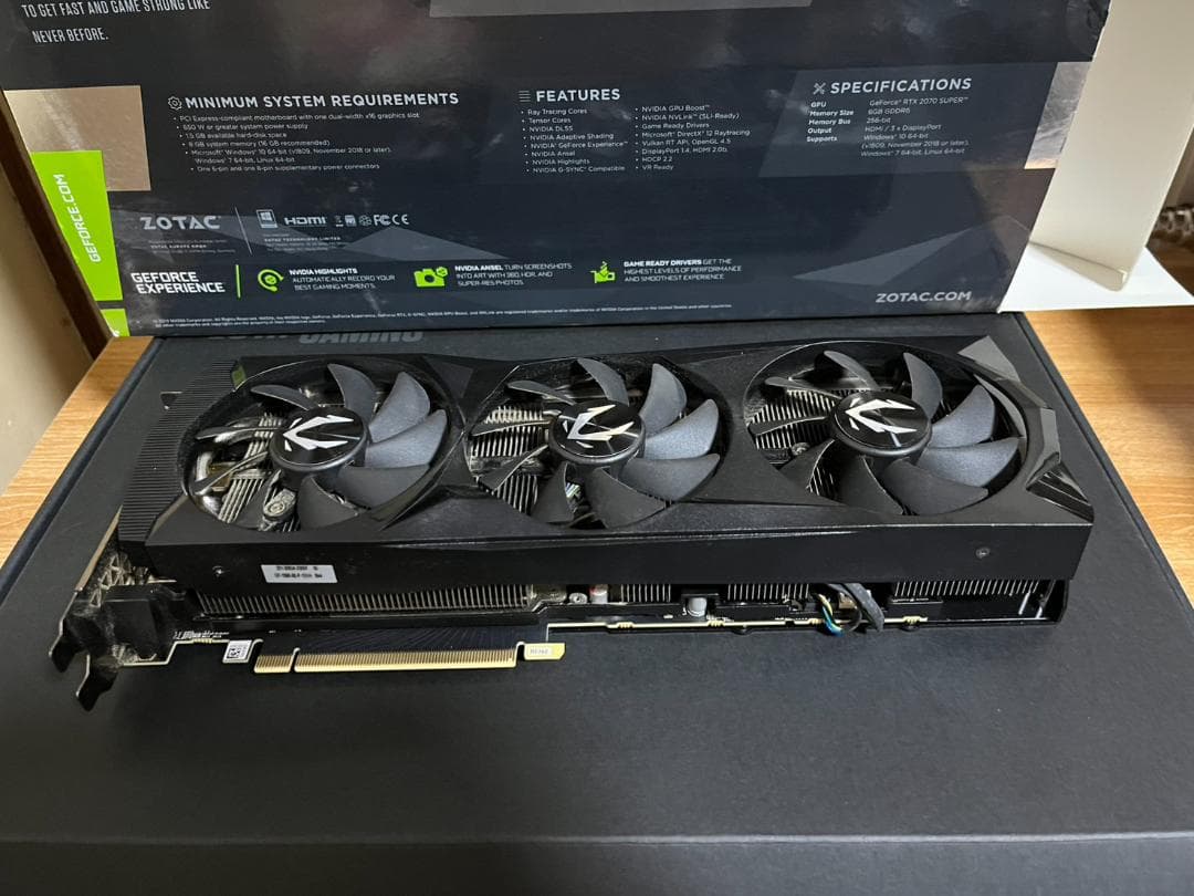 ZOTAC GEFORCE RTX2070Super グラフィックボード