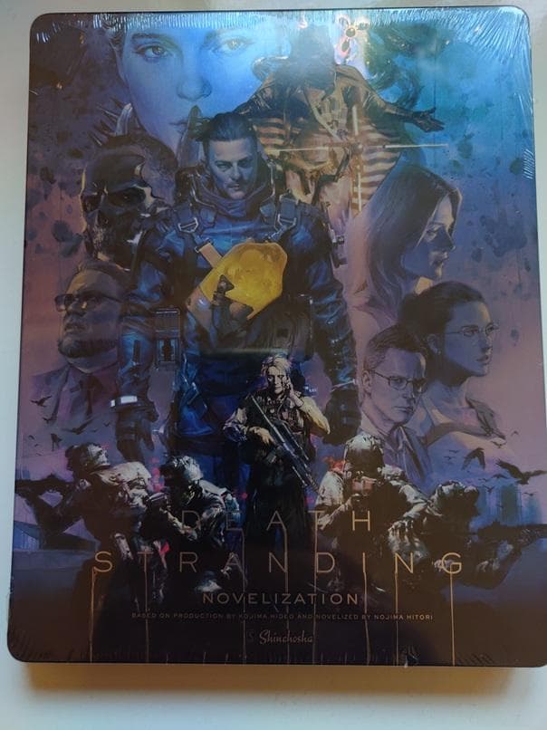 【新品未開封品】デス・ストランディング ノベライズ スチールブック®エディション Amazon.co.jp: デス・ストランディング ノベライズ スチールブック