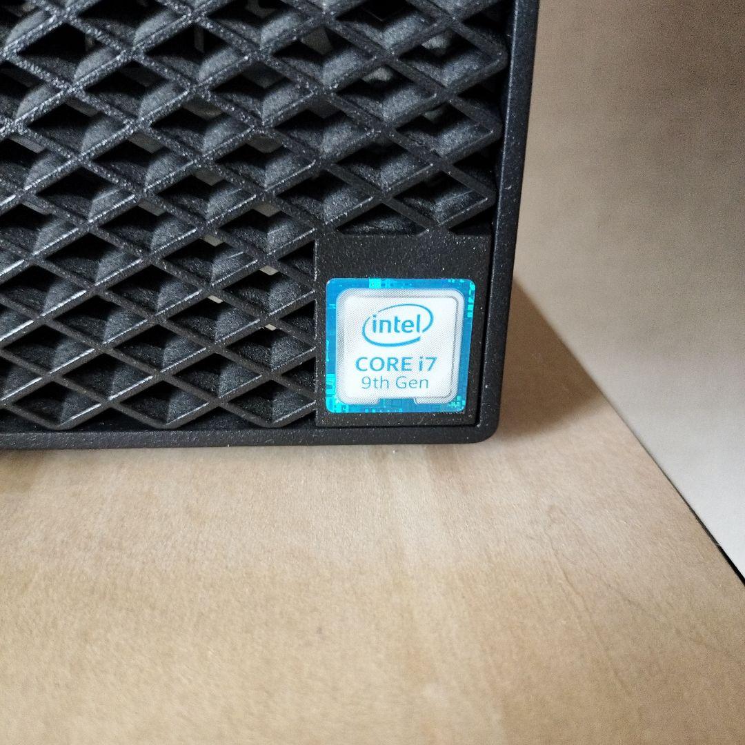 美品！ DELL optiplex 3070 intel i7 9世代 OptiPlex 【極上性能】DELL 3070 SFF/第9世代 Core i7/メモリ:16GB/M.2